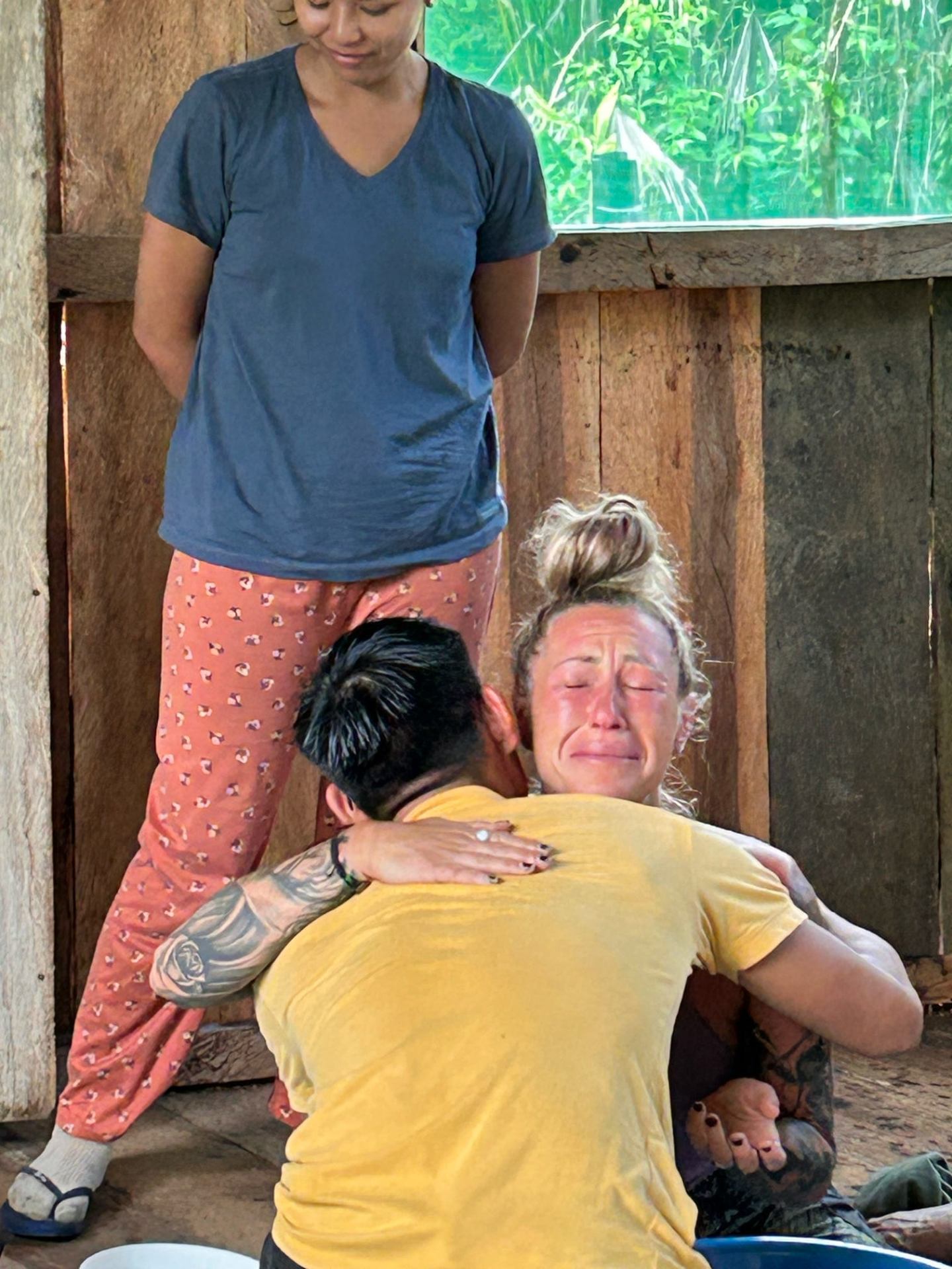 Kambo healing session with sacred space preparation